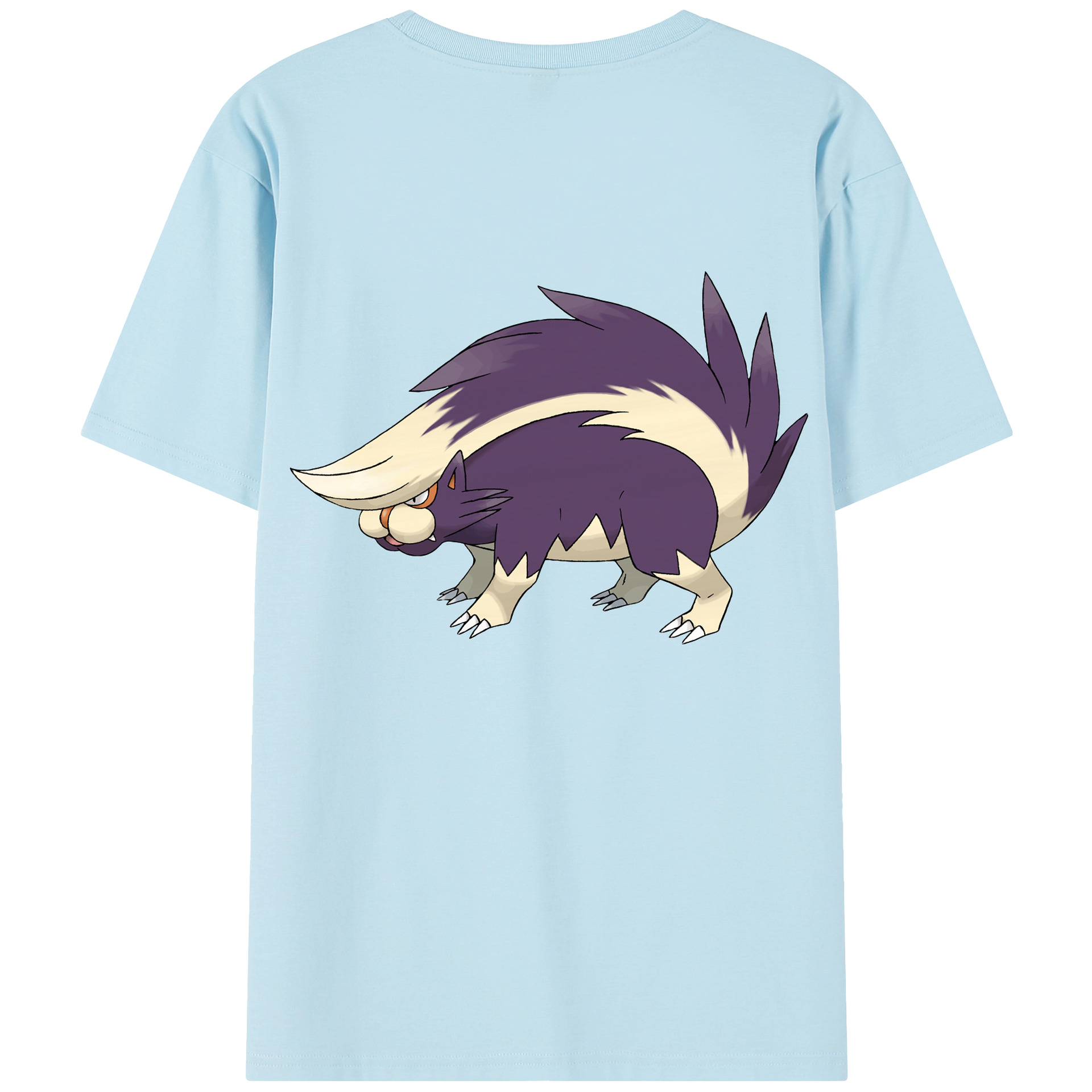 （画像用） ポケットモンスター Pokémon 綿100％半袖Tシャツ（背面プリント）
